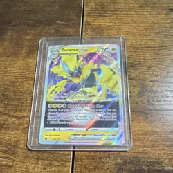 Pokemon Zeraora VSTAR 055/159 Crown Zenith Ultra Rare Holo 270 HP Vstar Card - Image 1