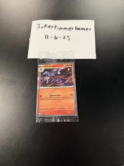 Phantasmal Flames STAFF Sealed Promo Pack - 4 Cards Pokemon TCG Mega Evolution - Image 1