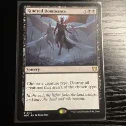 Kindred Dominance English MTG Commander: Wilds of Eldraine - Image 1