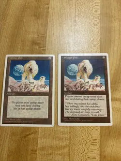 Lot of 2 Winter Orb 5th Edition MTG Magic the Gathering LP & Fourth 4th - Image 1