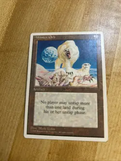 Lot of 2 Winter Orb 5th Edition MTG Magic the Gathering LP & Fourth 4th - Image 2