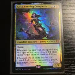 Alela, Cunning Conqueror Commander: Wilds of Eldraine - Image 1