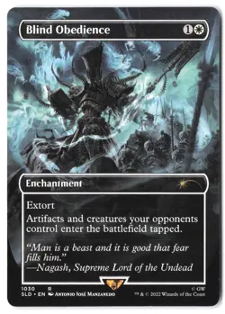 Blind Obedience (Borderless) #1030 SLD MTG NM - Image 1
