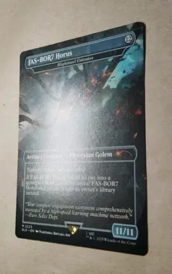 FAS-BOR7 Horus - Blightsteel Colossus Secret Lair Drop Regular Near Mint+ - Image 2