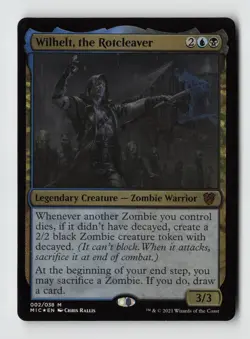 Wilhelt, the Rotcleaver (Display Commander) - Thick Stock M Commander: Innistrad - Image 1