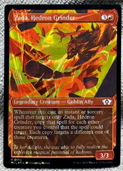 MTG Zada, Hedron Grinder 0155 Halo Foil MOM Multiverse Legends - Image 1