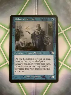 MTG Delver of Secrets (Retro Frame) - Innistrad Remastered NM/M - Image 1