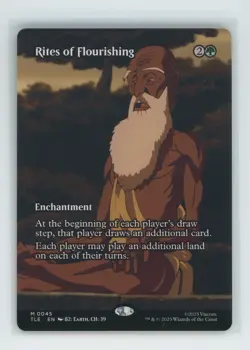 MTG Avatar TLA - Rites of Flourishing (M 0045) (Borderless) Regular - Image 1