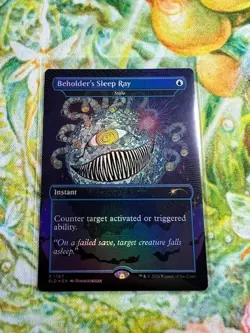 Beholder's Sleep Ray - Stifle (Foil) MTG: Secret Lair *Pack Fresh* - Image 1