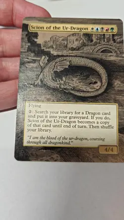 Scion of the Ur-Dragon - Klug Alter - Ouroboros - Magic the Gathering - Image 2