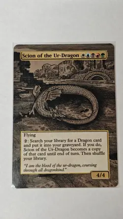 Scion of the Ur-Dragon - Klug Alter - Ouroboros - Magic the Gathering - Image 3