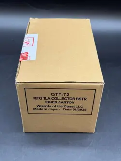Sealed MTG Avatar Collector Booster Box Case - Image 2