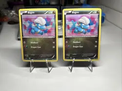 Pokemon TCG Bagon 6/20 Holo Rare Black & White Dragon Vault NM (x2) - Image 1
