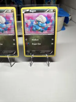 Pokemon TCG Bagon 6/20 Holo Rare Black & White Dragon Vault NM (x2) - Image 3