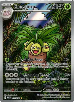 Pokemon TCG Exeggutor - 135/132 - ME01: Mega Evolution (MEG) - Image 1