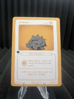 Pokey (Ryhorn) 25/38 - 1st Edition Pokederp Second Print Fan Art - Pokemon - Image 1
