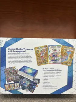 Pokemon Terapagos EX Ultra Premium Collection Box FACTORY SEALED BRAND NEW - Image 3
