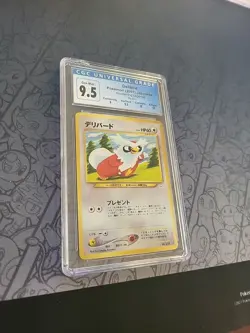 GEM MINT Pokemon: Delibird No. 225 Holo Rare Awakened Legends 2001 - CGC - E99 - Image 5