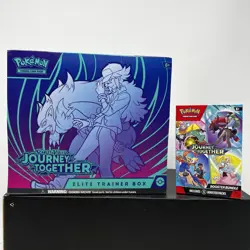 Pokemon Journey Together ETB Elite Trainer Box And Booster Bundle Factory Sealed - Image 1