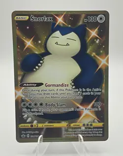 Pokemon Snorlax TCG 224/198 Chilling Reign Gold Secret Rare Full Art Holo NM - Image 1