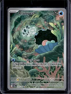 2025 Pokemon Destined Rivals Clamperl #195/182 - Image 1