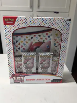 Pokemon 151 Binder Collection Sealed Ships Same Day - Image 1