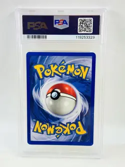 1999 Pokemon Game Pikachu YLW. Cheeks-Shadowless #58 PSA 9 - Image 2