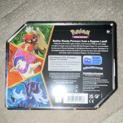Pokemon Hisuian Samurott V Divergent Powers Tin Booster Sealed Box - Image 2