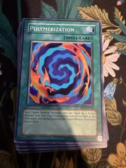 2x YuGiOh Polymerization DP1-EN014 - Jaden Yuki - 1st Edition - Image 1