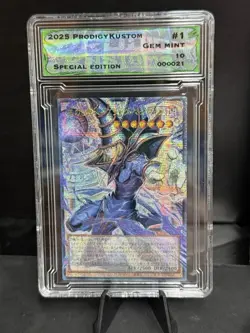 Yu-Gi-Oh! TCG Dark Magician Full Art Starlight Custom Slabed - Image 1