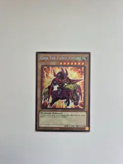 Yugioh Maze of Muertos - Gaia The Fierce Knight - MZMU-EN058 - Secret Rare - Image 1