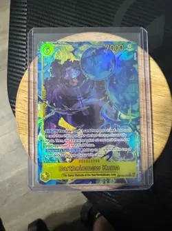 Bandai One Piece Bartholomew Kuma OP12-119 Alt Art Foil 7000 Power - Image 1