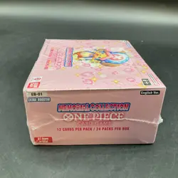 One Piece English EB-01 Memorial Collection Extra Booster Box Sealed - Image 4