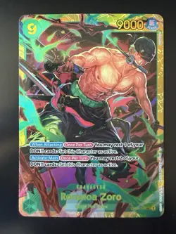 Roronoa Zoro OP06-118 Wings of the Captain Foil - Image 1