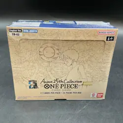 One Piece English EB-02 Anime 25th Collection Extra Booster Box Sealed - Image 1