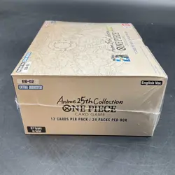 One Piece English EB-02 Anime 25th Collection Extra Booster Box Sealed - Image 3