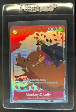 2023 One Piece Promos Monkey D. Luffy Gift Collection Promo #P-001 - Image 1