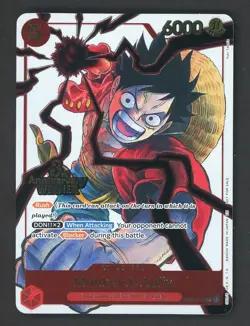 2025 One Piece 3rd Anniversary Brothers Winner #012 Monkey D. Luffy - Image 1