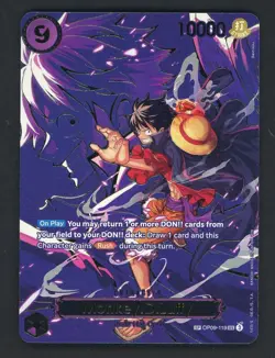 #1 2025 One Piece OP13 EN Special Alternate Art #119 Monkey D. Luffy - Image 1