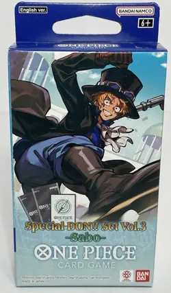 One Piece Card Game Special DON!! Set Vol. 3 Sabo SDS 3 - Image 1