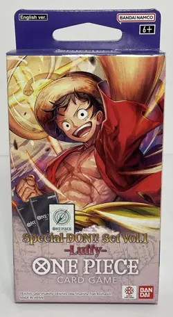One Piece Card Game Special Don!! Set Vol.1 Luffy SDS 01 - Image 1
