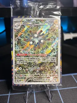 Pokemon TCG Magneton SVP 159 Surging Sparks Promo Card Sealed - Image 1