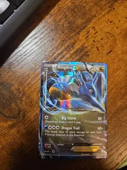 Kingdra EX 73/124 XY - Fates Collide HP Pokemon Card TCG LP See photos - Image 1