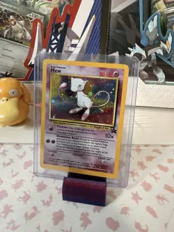 Mew Pokemon Promo Card Black Star Promo LV 23 #151 Holo 1999 Vintage - Image 1