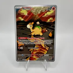 Pokemon Numel 223/217 Ascended Heroes Illustration Rare IR Holo TCG Card - Image 1