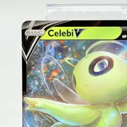 Celebi V 007/198 Chilling Reign Ultra Rare Holo Pokemon Card Near Mint - Image 2