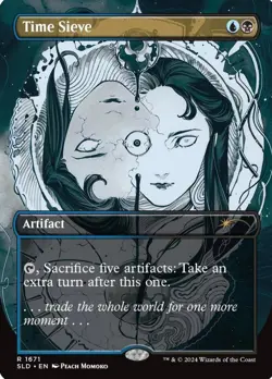 MTG Time Sieve Secret Lair Regular Non Foil NM - Image 1