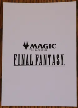 MTG Chocobo Racing Final Fantasy Promotional Art Print Magic The Gathering 7x5 - Image 2