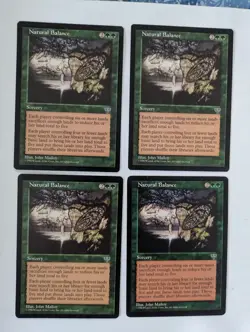 4 Natural Balance Mirage MTG NM Free shipping with tracking - Image 1