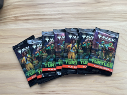 MTG Teenage Mutant Ninja Turtles 7X Play Booster Pack X7 + Bonus Promos IN HAND - Image 2